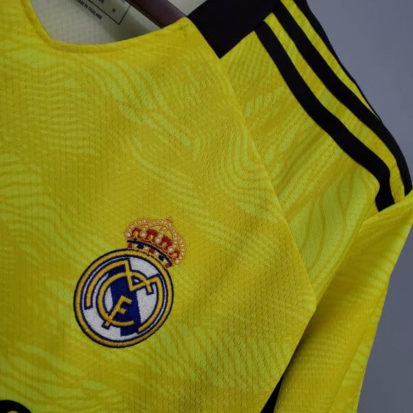 Real Madrid Maillot Gardien Jaune 21/22 – Image 7