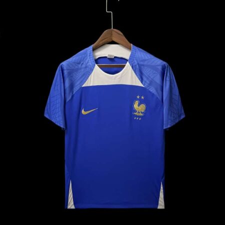 France Maillot Entraînement Bleu 2022-23