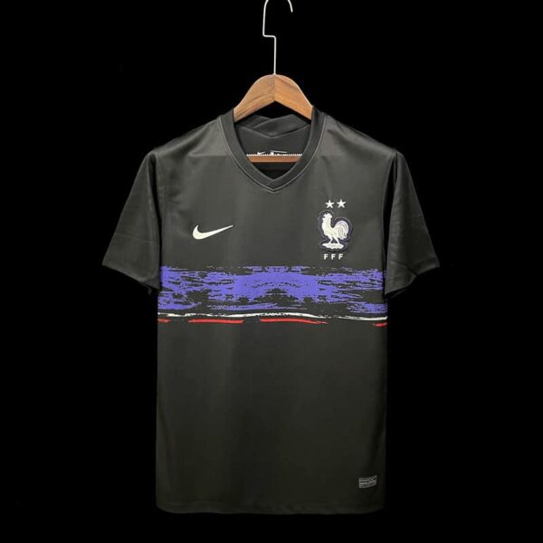 France Maillot Avant Match Noire 2022-23