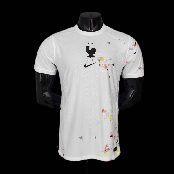 France Maillot Concept Edition Blanc 2021-22 - VERSION PLAYER