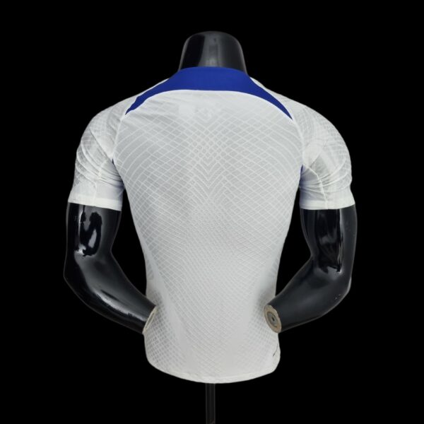 France Maillot Avant Match Entraînement Blanc 2022-23 - VERSION PLAYER – Image 2