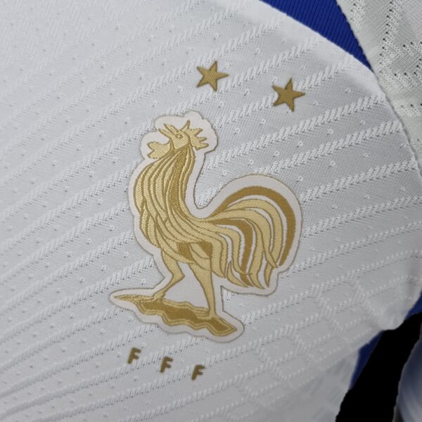 France Maillot Avant Match Entraînement Blanc 2022-23 - VERSION PLAYER – Image 8