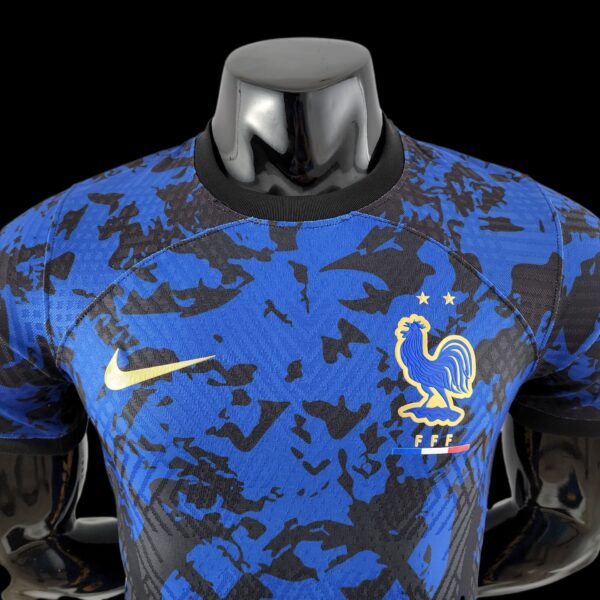 France Maillot Edition Spécial Bleu 2022-23 - VERSION PLAYER – Image 5