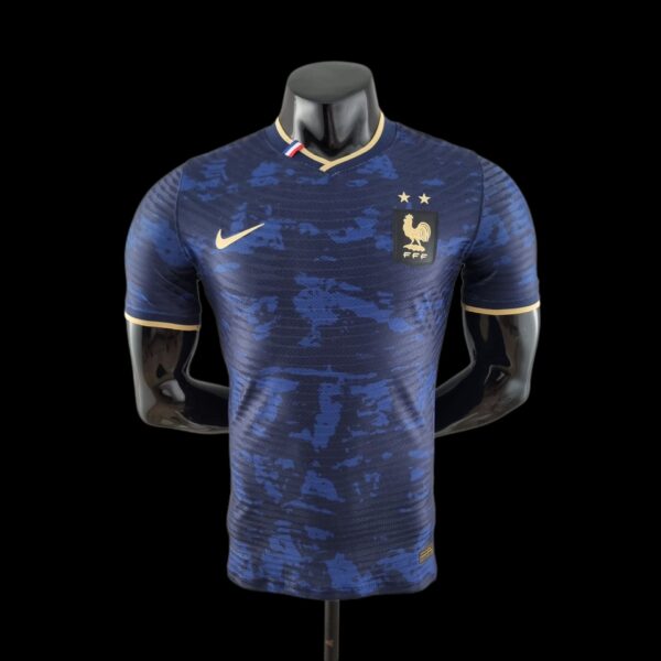 France Maillot Edition Spéciale Bleu Noir 2022-23 - VERSION PLAYER