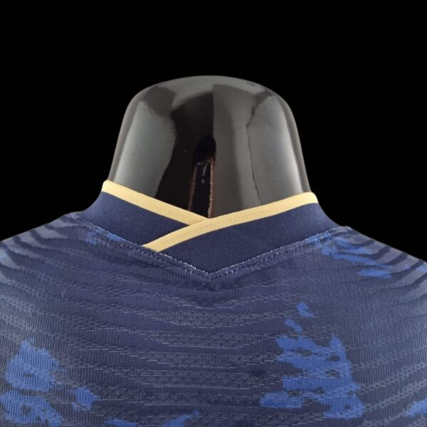 France Maillot Edition Spéciale Bleu Noir 2022-23 - VERSION PLAYER – Image 8