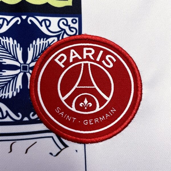 PSG Paris Saint Germain Maillot Avant Match Blanc 2022-23 – Image 3