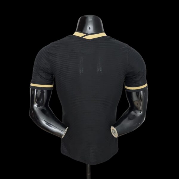 PSG Paris Saint Germain Maillot Black Gold Version Player 2022-23 – Image 2