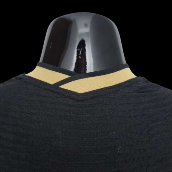 PSG Paris Saint Germain Maillot Black Gold Version Player 2022-23 – Image 8