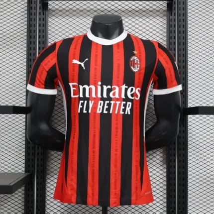 Ac Milan Maillot Domicile Version Player 2024-25
