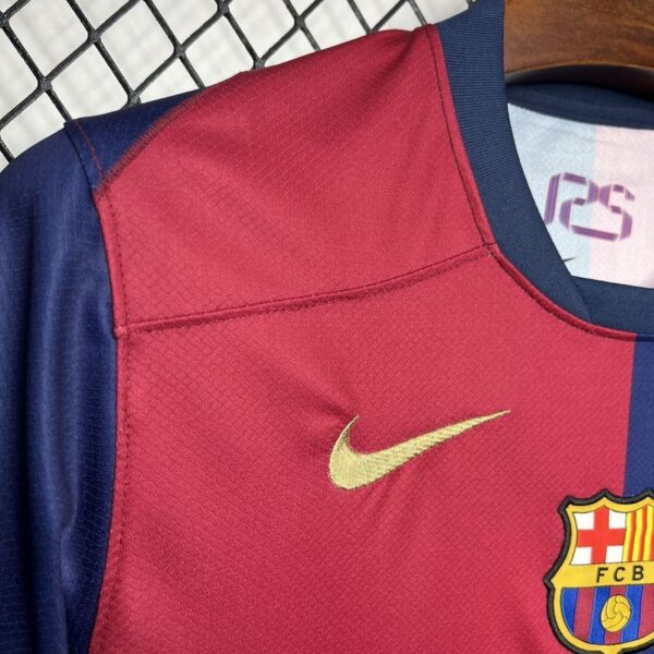 Barcelone Maillot Domicile Big Sponsor 2024-25 – Image 5