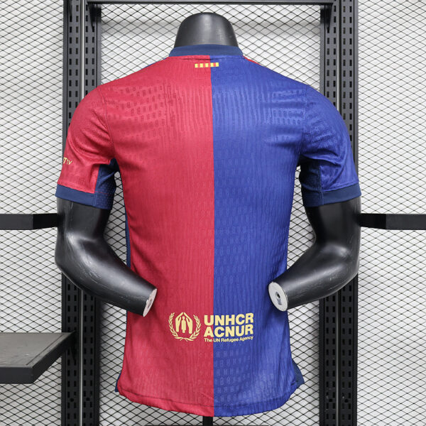 Barcelone Maillot Domicile Big Sponsor Version Player 2024-25 – Image 2