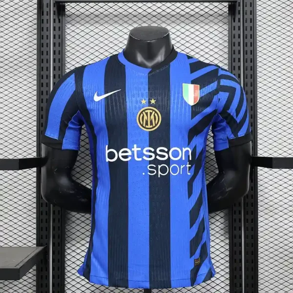 Inter Milan Maillot Domicile Version Player 2024-25