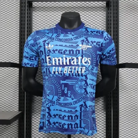 Arsenal Maillot Bleu Spécial Edition 2 Version Player 2024-25