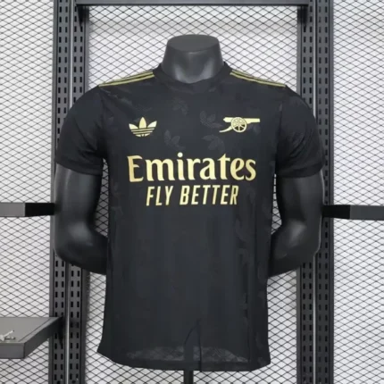 Arsenal Maillot Noir Spécial Edition Version Player 2024-25