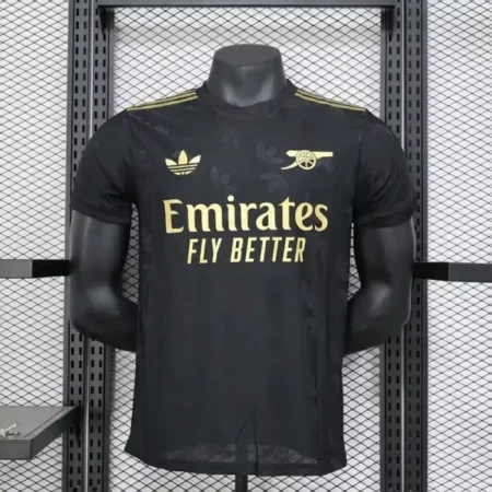 Arsenal Maillot Noir Spécial Edition Version Player 2024-25