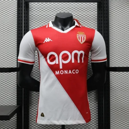 AS Monaco Maillot Domicile Version Player 2024-25