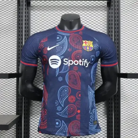 Barcelone Maillot Bleu Spécial Edition Version Player 2024-25