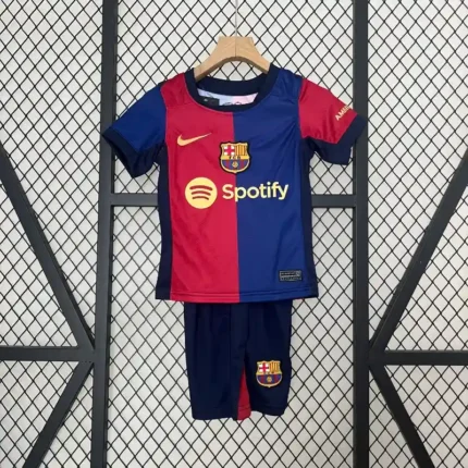 Barcelone Maillot Enfant Domicile 2024-25