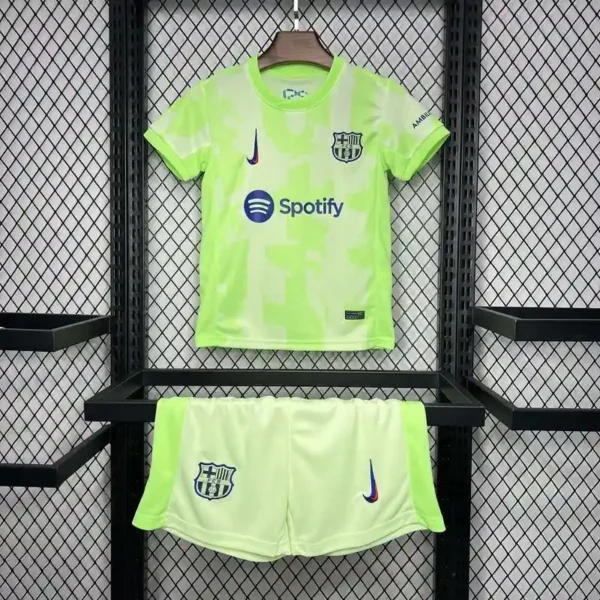 Barcelone Maillot Enfant Second Extérieur 2024-25