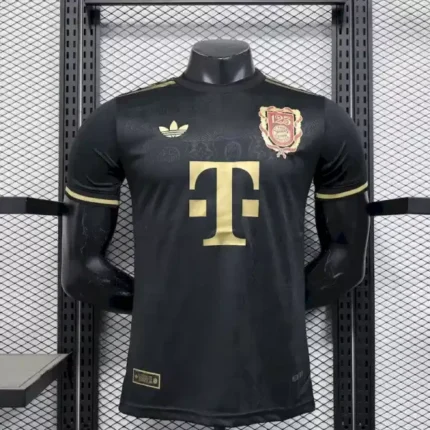 Bayern munich Maillot 125th Anniversary Noir Version Player 2024-25
