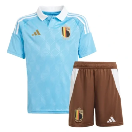 Belgique Maillot Enfant Extérieur 2024