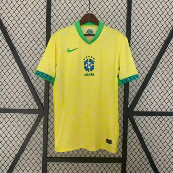 Brésil Maillot Domicile 2024