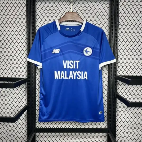 Cardiff City Maillot Domicile 2024-25