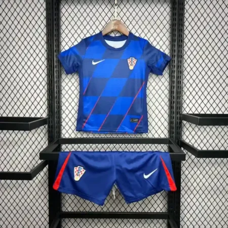 Croatie Maillot Enfant Extérieur 2024