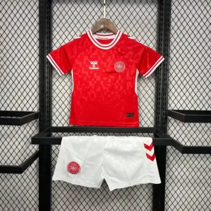 Denmark Maillot Enfant Domicile 2024