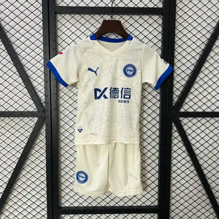 Deportivo Alavés Maillot Enfant Extérieur 2024-25