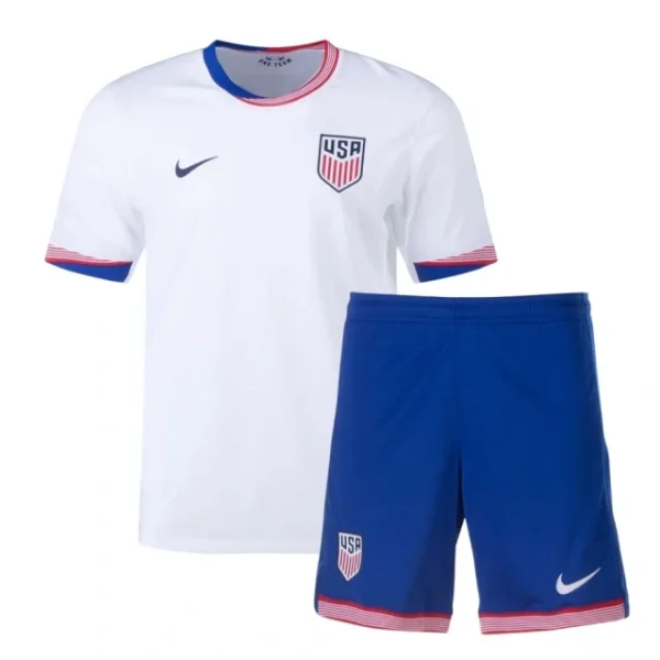 État-Unis Maillot Enfant Domicile 2024-25