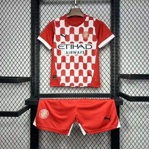 Girona Maillot Enfant Domicile 2024-25