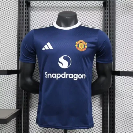 Manchester United Maillot Bleu Nuit Spécial Edition Version Player 2024-25