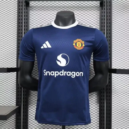 Manchester United Maillot Bleu Nuit Spécial Edition Version Player 2024-25