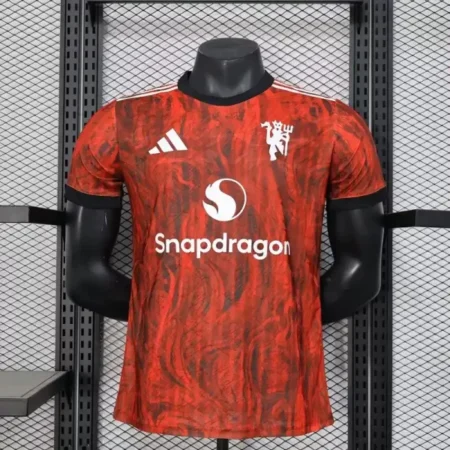 Manchester United Maillot Rouge Spécial Edition Version Player 2024-25