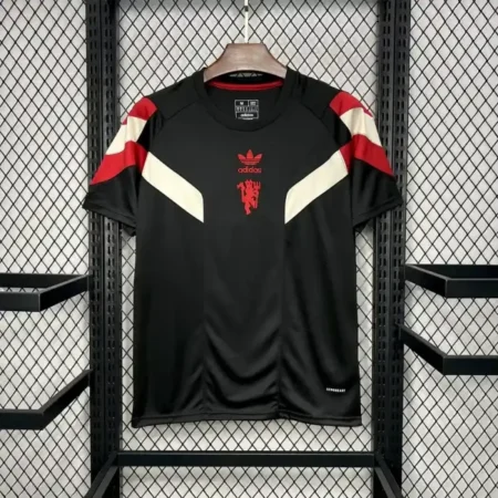 Manchester United Maillot Tee Noir Spécial Edition 2024-25
