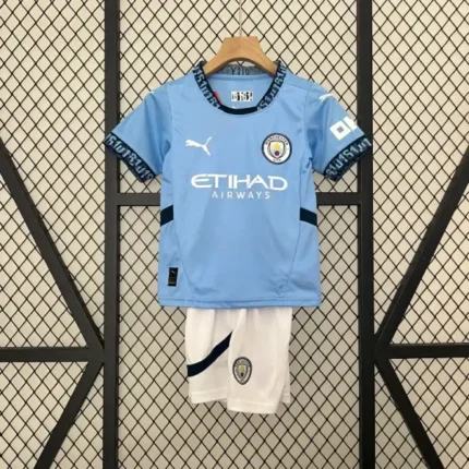 Manchester City Maillot Enfant Domicile 2024-25