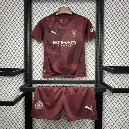 Manchester City Maillot Enfant Second Extérieur 2024-25