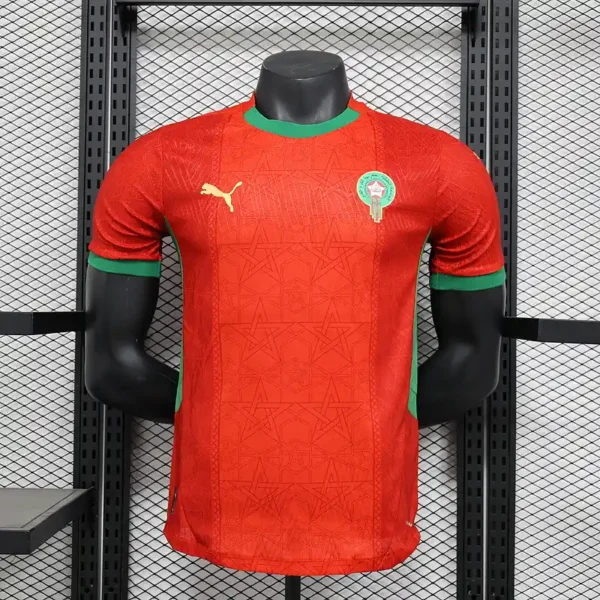 Maroc Maillot Domicile Version Player 2025