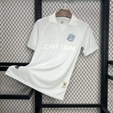 Marseille Maillot Blanc Aniversary Spécial Edition 2024-25