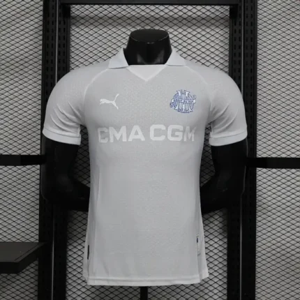 Marseille Maillot Blanc Aniversary Spécial Edition Version Player 2024-25