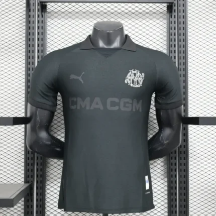 Marseille Maillot Noir Aniversary Spécial Edition Version Player 2024-25