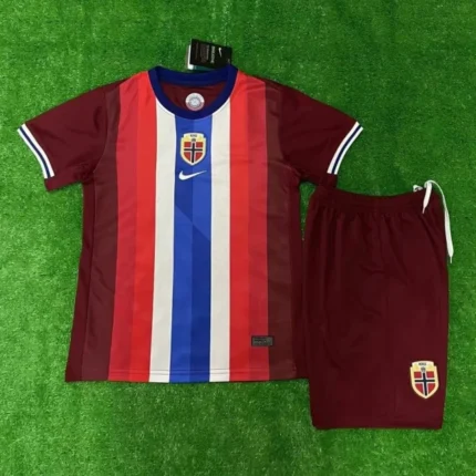 Norvege Maillot Enfant Domicile 2024