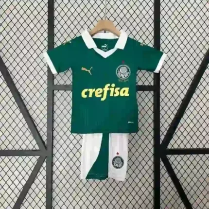Palmeiras Maillot Enfant Domicile 2024-25