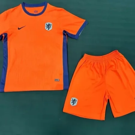 Pays Bas Maillot Enfant Domicile 2024
