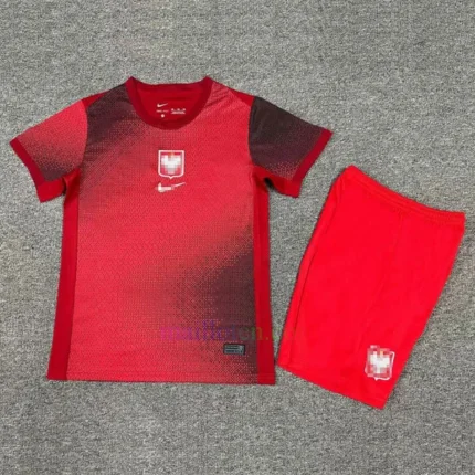 Pologne Maillot Enfant Extérieur 2024