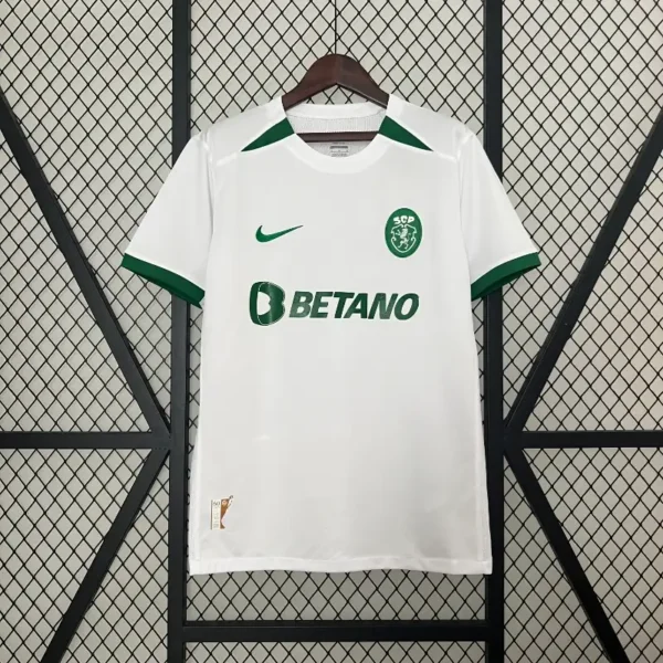 Sporting Lisbone Maillot Extérieur 2024-25