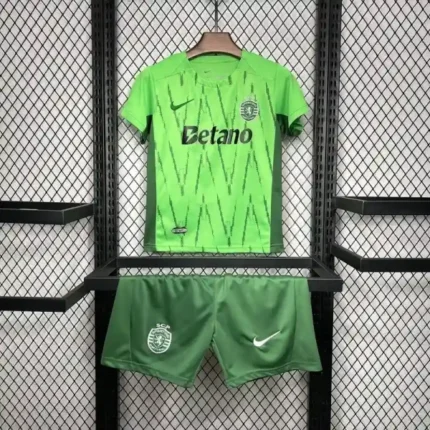 Sporting Lisbone Maillot Enfant Domicile 2024-25