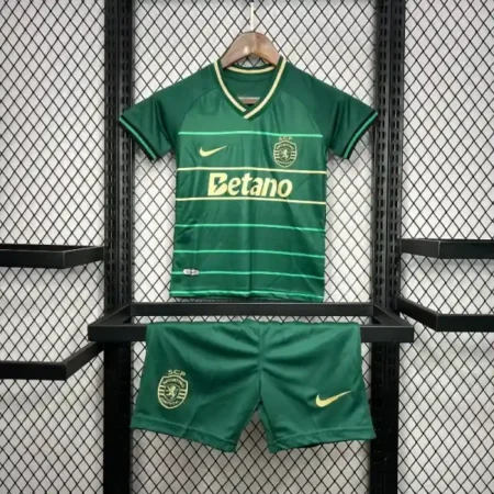 Sporting Lisbone Enfant Second Extérieur 2024-25