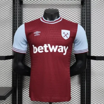 Westham Maillot Domicile Version Player 2024-25